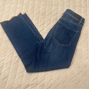 Women’s Dark Blue Straight-Leg Jeans
